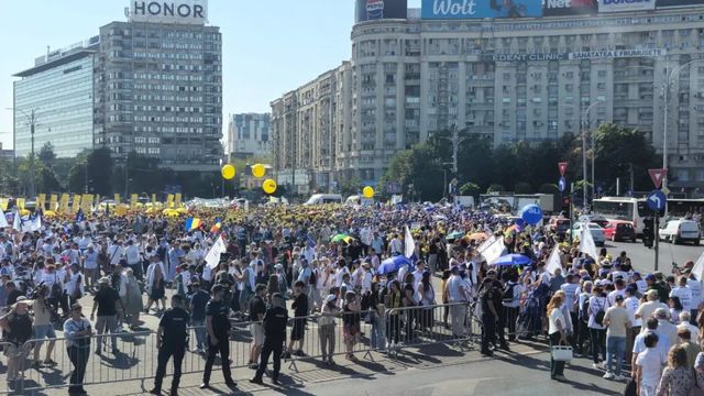 Proteste ale confederațiile sindicale împotriva măsurilor de austeritate