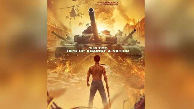 Baaghi 3 new poster out: Tiger Shroff is up against a nation this time