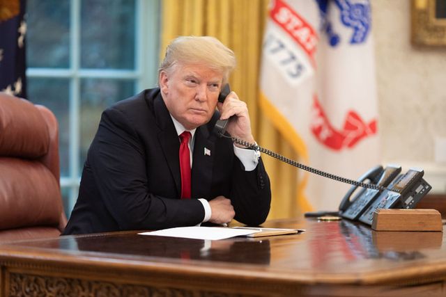Președintele Donald Trump susține că „majoritatea furioasă” a americanilor îl susține în ancheta ce poate conduce la demiterea sa