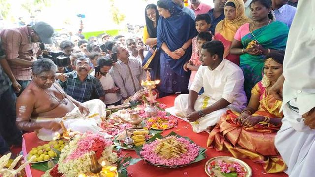 Kerala mosque hosts a Hindu wedding