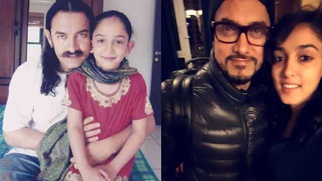 Aamir Khan wishes daughter Ira on her 21st birthday with an adorable throwback click from Mangal Padey sets - view post