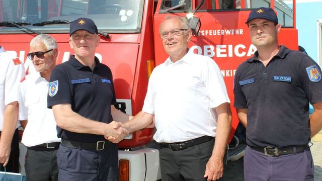 Alte 7 unități de tehnică pentru salvatori și pompieri donate de pompierii voluntari din Austria
