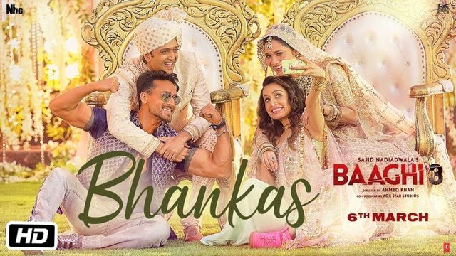 Baaghi 3 song Bhankas sees Tiger Shroff, Shraddha Kapoor groove to Bappi Lahiri’s 80s rehashed number