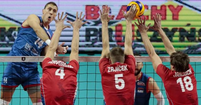 Volejbalisté Srbsko nezaskočili a do čtvrtfinále neprošli
