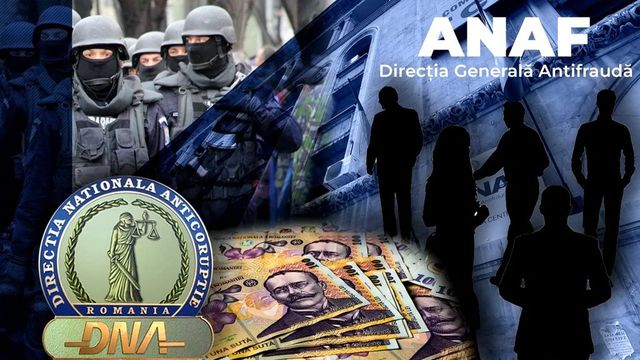 Șpagă în lanț la ANAF. Cinci șefi antifraudă, prinși