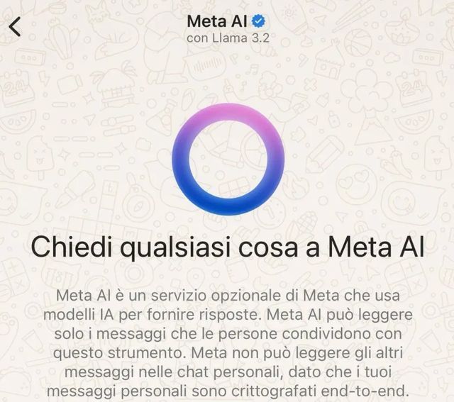 Anitrust italiano contro Meta per l’Ai su Whatsapp