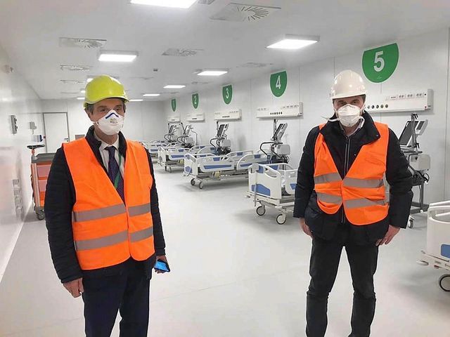 Coronavirus, ospedale in Fiera a Milano: ridimensionato il progetto, da 500 a 250 posti letto
