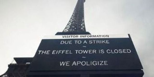 Bezárt az Eiffel-torony, ez áll a háttérben