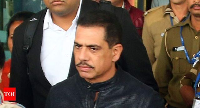 You are now eligible for the Bharat Ratna: BJP takes a swipe at Robert Vadra