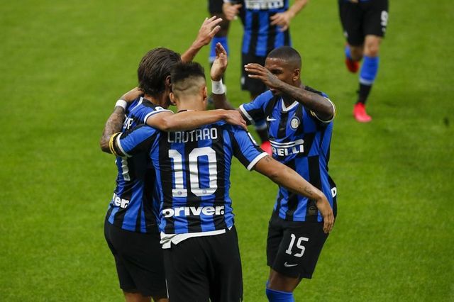 Inter-Sampdoria 2-1, Conte vola con Lukaku e Lautaro