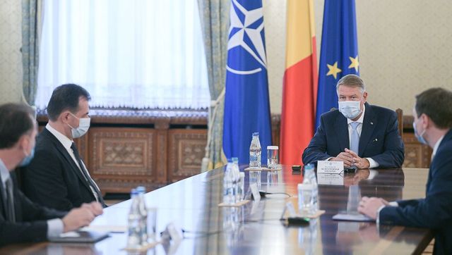 Președintele Iohannis, ședință de lucru cu premierul Orban