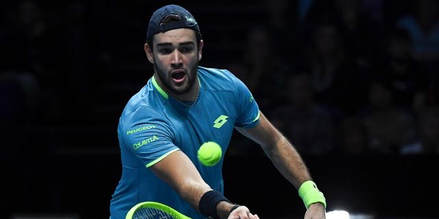 Matteo Berrettini earned his 1st ATP Finals win after beating Dominic Thiem in straight sets
