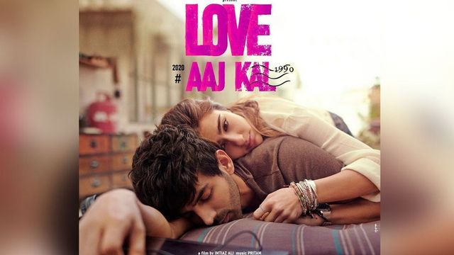 Love Aaj Kal first look poster out: Kartik Aaryan, Sara Ali Khan are in whirlwind wonderland