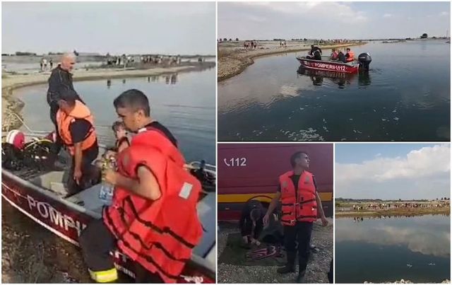 Un copil în vârstă de 12 ani și altul de 13 ani, care s-ar fi înecat în râul Olt, sunt căutați de echipaje de pompieri și scafandri