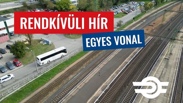 Kritikus szakaszához érkezik a Budapest-Győr vasútvonal felújítása