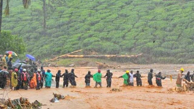 Four feared dead in a landslide in Munnar in Idukki