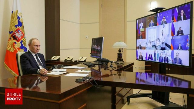 Președintele Ucrainei Volodimir Zelenski a propus astăzi instituirea unui armistițiu