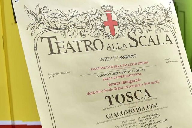 Tosca alla Scala, record di ascolti tv