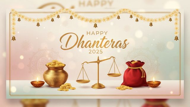 Happy Dhanteras 2025: Best wishes, WhatsApp messages, quotes, greetings to share with your loved ones