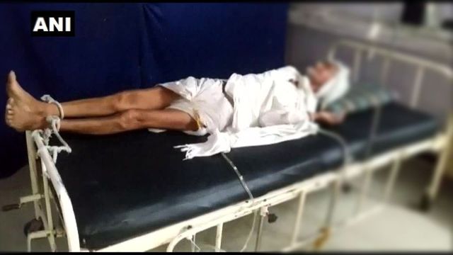 Old Man Tied to Hospital Bed Allegedly Over Non-Payment of Bills