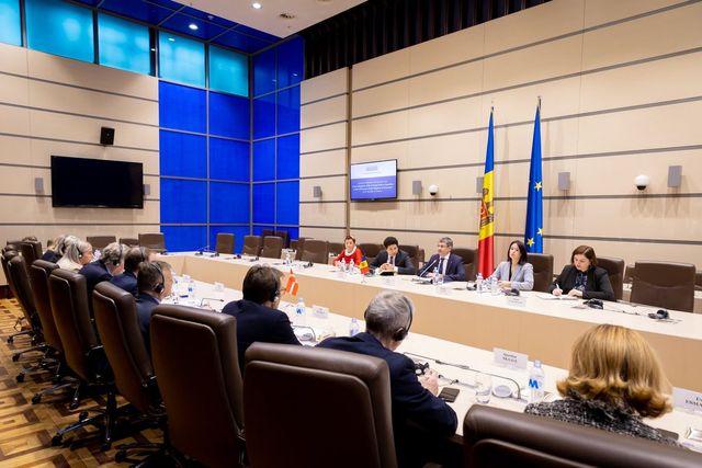 Președinta Maia Sandu, în discuții cu parlamentari ai Regatului Danemarcei