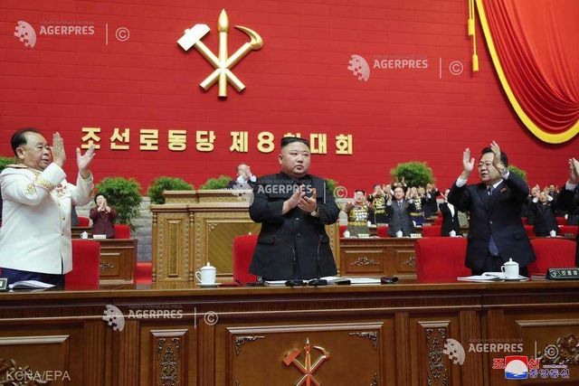 Kim Jong Un, ales secretar general al Partidului Muncitorilor. Sora mai mică a liderului de la Phenian, lăsată pe dinafară