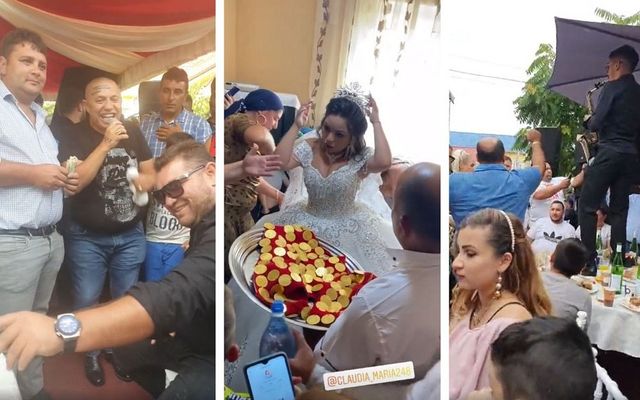 Nuntă în Olt, unde invitații erau distrați de Nicolae Guță, oprită de Poliție. Amenzi uriașe pentru nerespectarea măsurilor anti-COVID