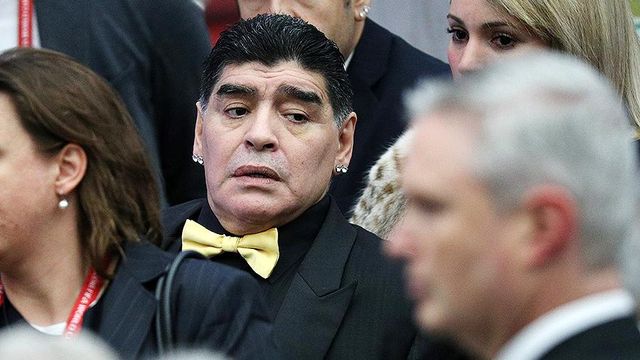 Диего Марадона попал в больницу с кровотечением
