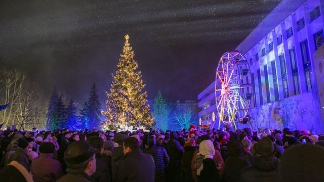 Рождественская ярмарка в центре столицы завершилась