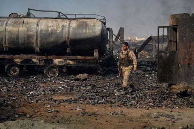 Massive Fire Engulfs Fuel Trucks On Iran-Afghanistan Border, Dozens Hurt