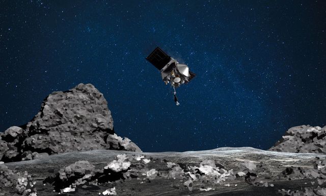 Una sonda della Nasa sull'asteroide Bennu