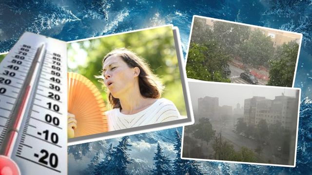 Cod galben de caniculă în sud și de instabilitate în zone din Transilvania și Moldova