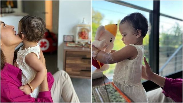 Priyanka Chopra celebrates Ganesh Chaturthi with daughter Malti Marie, shares pictures of her hugging a Ganpati toy
