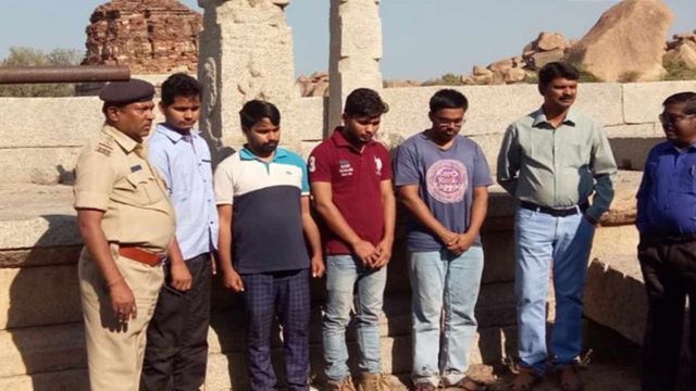 Karnataka Court Slaps Rs 70,000 Fine on Hampi Temple Vandalisers, Tells Them to Go Back and Restore Pillars