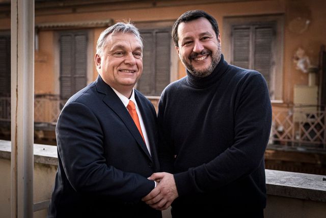 Kiállt Orbán Viktor és a magyar emberek mellett Matteo Salvini