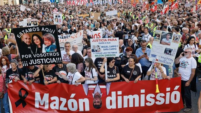 Valencia rinde homenaje a las víctimas de la dana tras casi un año desde la tragedia