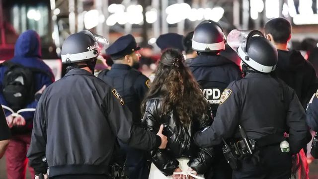 Columbia chiama polizia per sit-in pro-Gaza, arresti