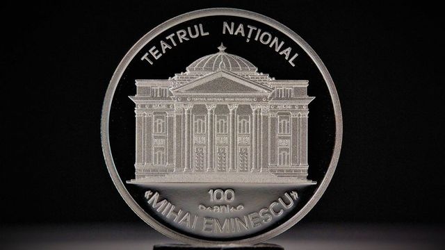 Banca Națională a Moldovei pune în circulație o monedă comemorativă dedicată Teatrului Național „Mihai Eminescu”