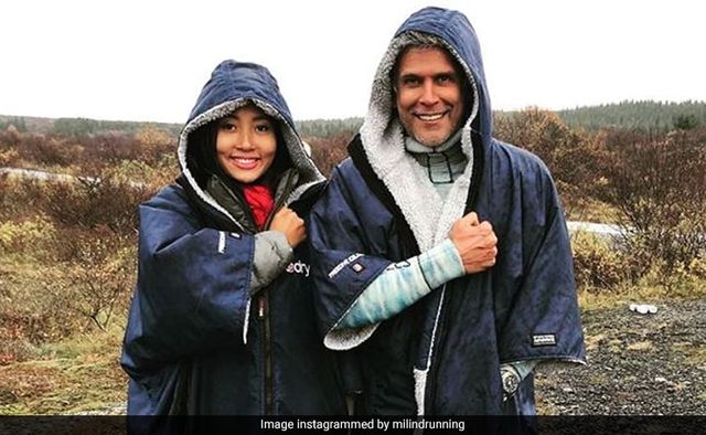 Milind Soman And Ankita Konwar's Picture Is All Sorts Of Couple Goals