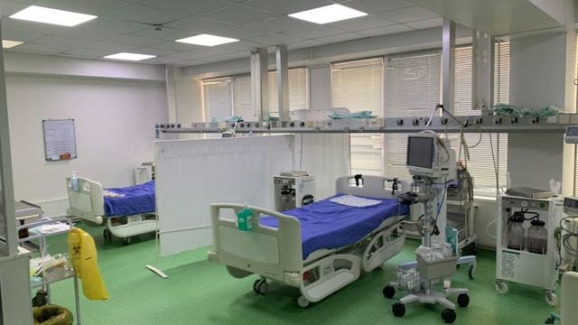 Un nouă secție din cadrul spitalului „Sfânta Treime” a fost activată pentru bolnavii de COVID-19
