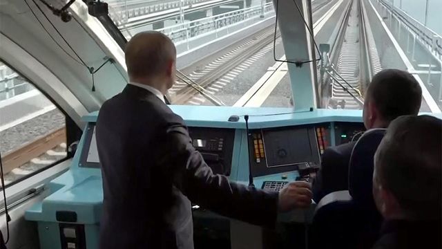 Kievul deschide o anchetă penală cu privire la intrarea ilegală de persoane în Ucraina cu trenul în care se afla Putin