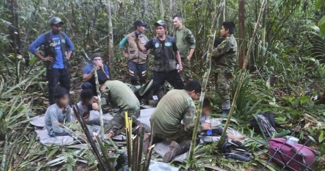 Negyven nap után életben találták a kolumbiai dzsungelben eltűnt négy gyereket