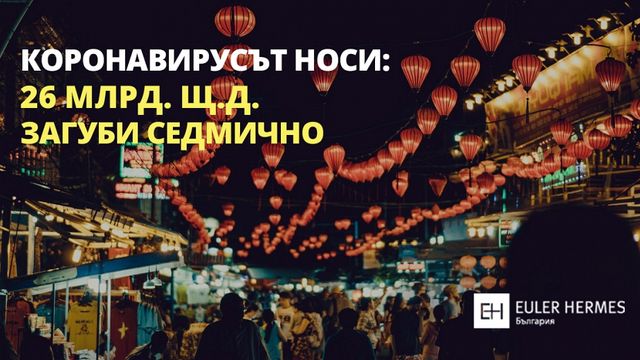 Коронавирусът поразява глобалната търговия с 26 млрд. долара седмично