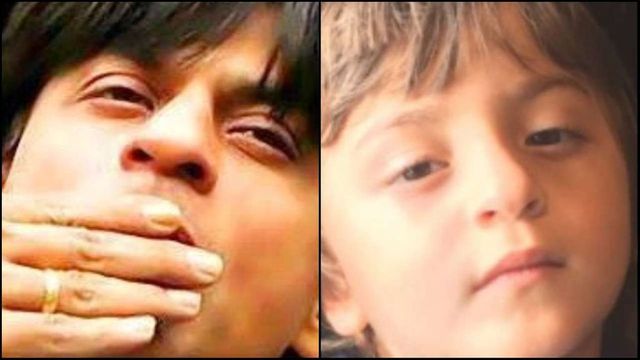 Shah Rukh Khan shares an adorable photo of AbRam, says he’s mini SRK