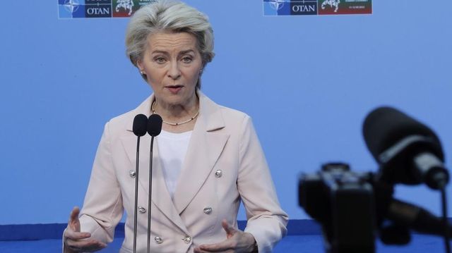 Megérkezett a NATO-csúcsra Ursula von der Leyen: felsorolta a csatlakozás feltételeit Ukrajnának