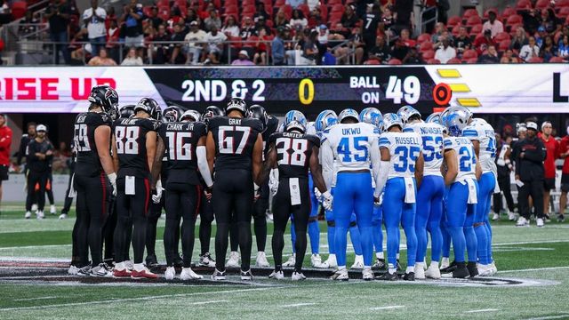 Morice Norris head injury: Exact moment when Lions star went unconscious vs Falcons; scary update for fans