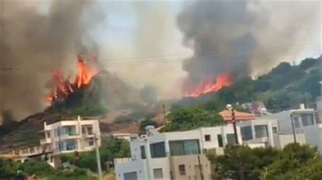 MAE atenționează românii că în anumite zone din Grecia este risc ridicat de incendii de pădure