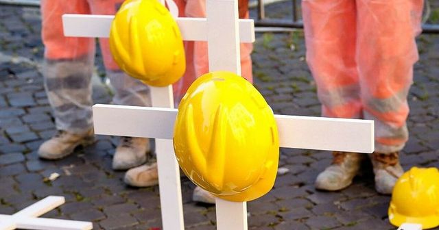 Inail, in 4 mesi 286 denunce di morti sul lavoro