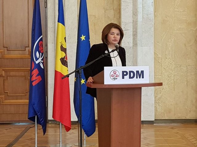 Monica Babuc a fost aleasă în calitate de președinte interimar al Partidului Democrat din Moldova