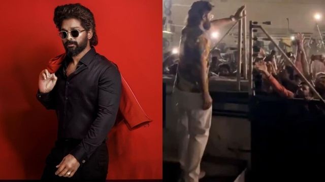 Allu Arjun Gets Worried After His Fan Falls And Damages His Property on Birthday